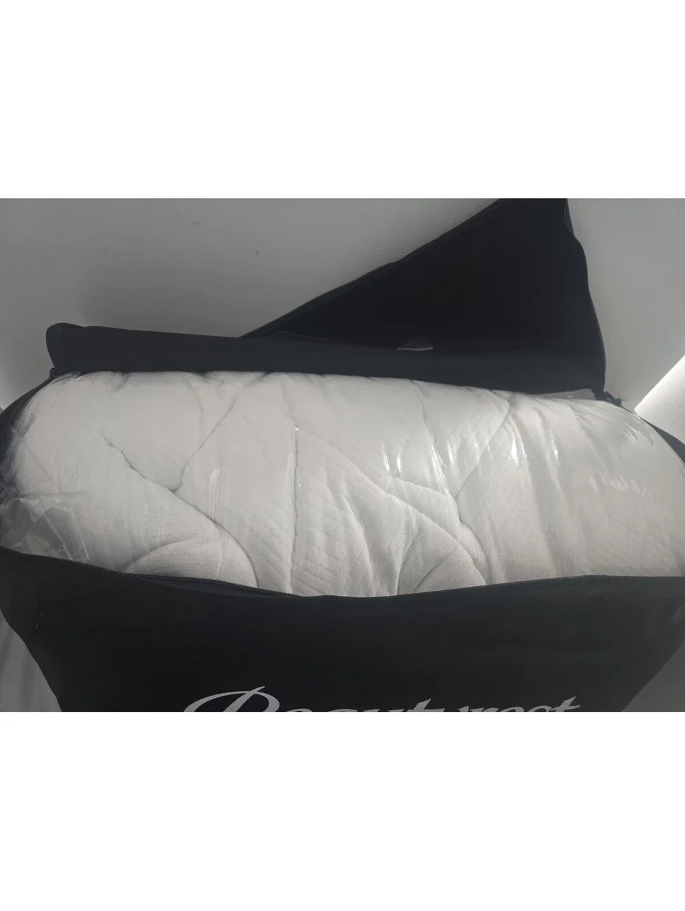 Beautyrest Black Cooling Pillow Top Mattress Topper- King size